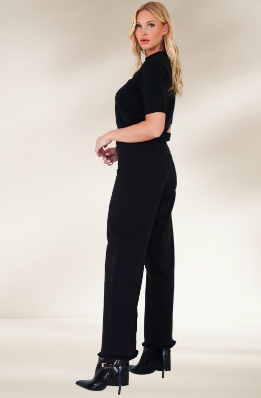 Mixed Brands - Short Sleeve Crewneck 9504B - Black