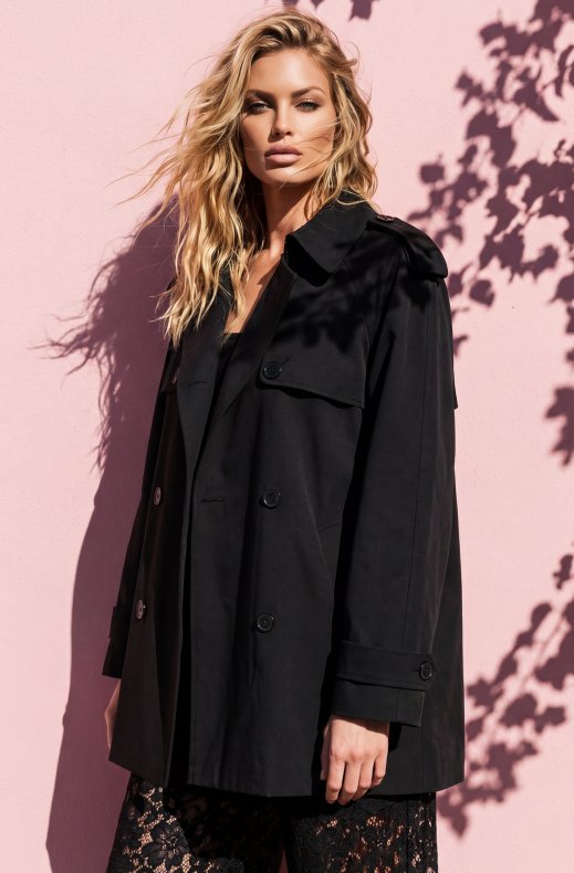 Mixed Brands - Trench V26017 - Black