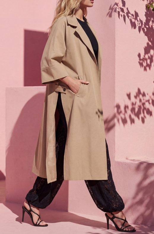 Mixed Brands - Oversized Jacket V26019 - Camel