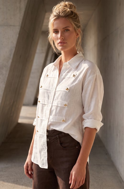 Mixed Brands - Napoleon Shirt 7117 - White