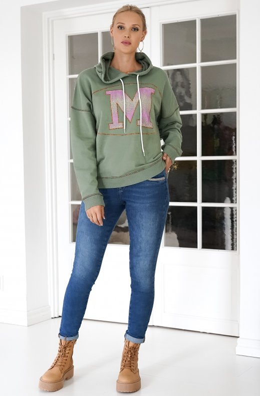 M.Missoni - Hoodie Logo Green