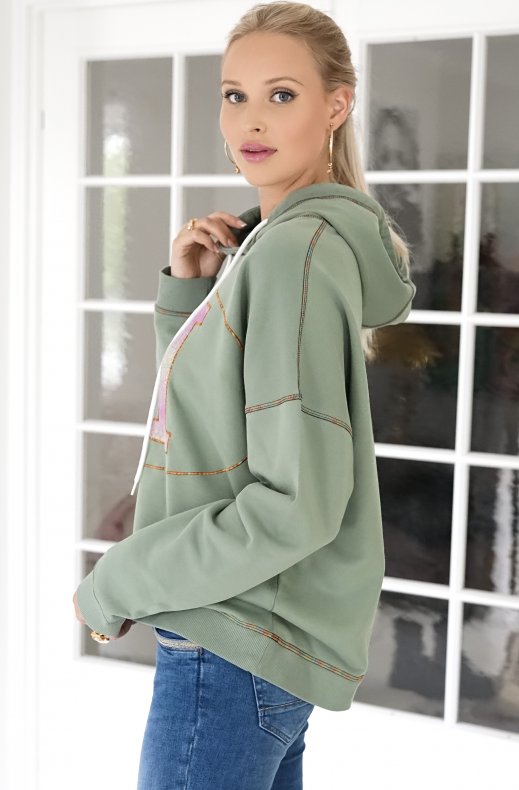 M.Missoni - Hoodie Logo Green