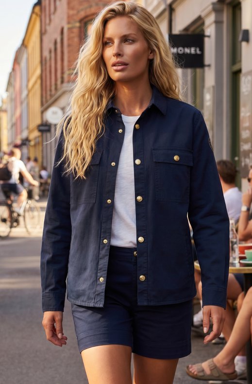 Monel - Cami Jacket - Midnight Navy