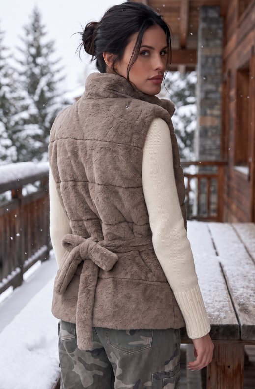 Monel - Mie Vest - Taupe