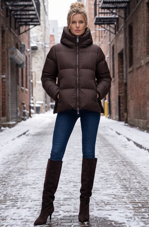 Monel - Val Cenis Short - Dark Brown