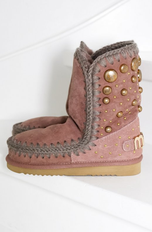 MOU – ESKIMO 24 BACK STUDS METALLIC DUSTY PINK