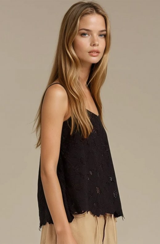 Norr - Loisa Strap Top - Black