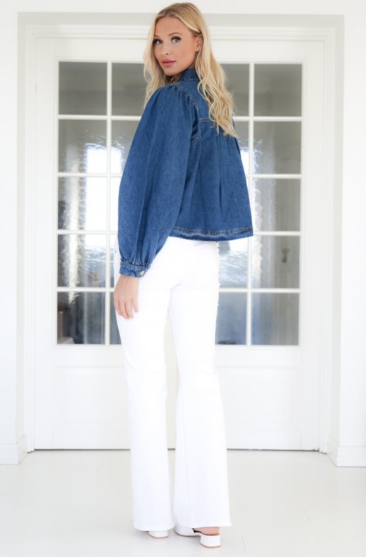 Norr - Ninni Denim Shirt - Medium Blue