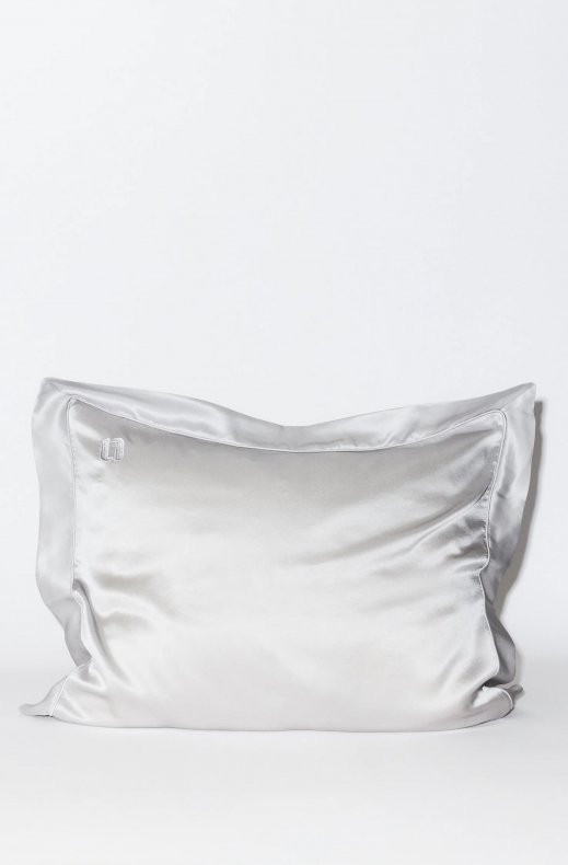 Our New Routine - Silk Pillowcase 002 Light Grey