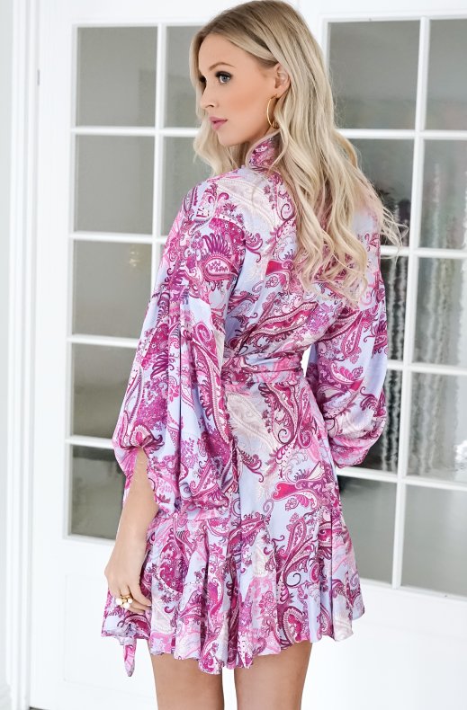 Ravn Ravn - Aliah Dress - Paisley Purple