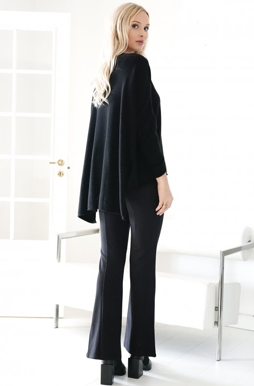 Re-branded Cashmere - Sweater Asymmetric - Black