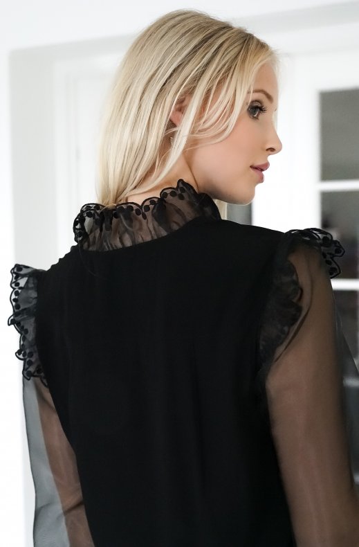 See by Chloé - Lace Blouse - Black