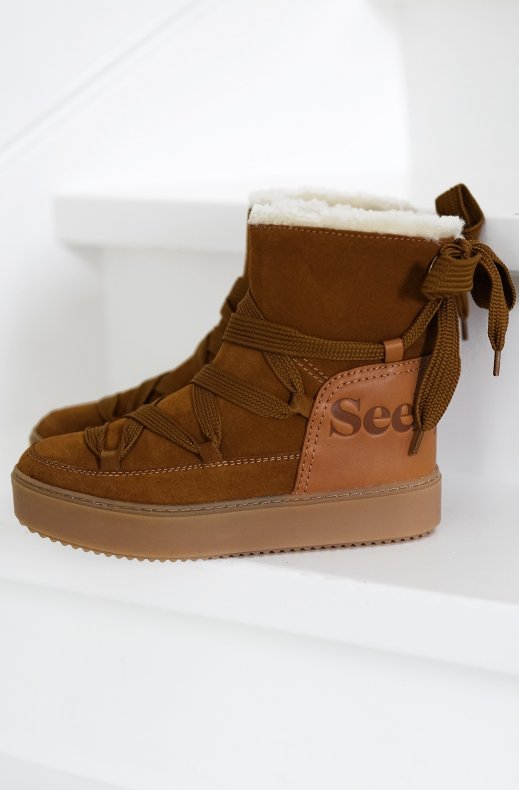 See by Chloé - Winter Boot Mary Tusi SB35151A -Desert