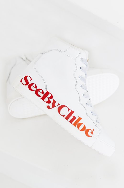 See By Chloé - High Sneaker Rainbow