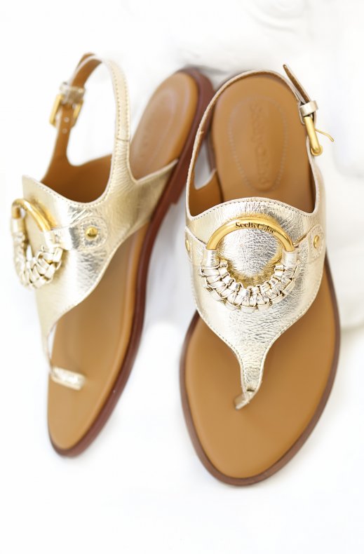 See By Chloé - Boemia Sandal- Light Gold