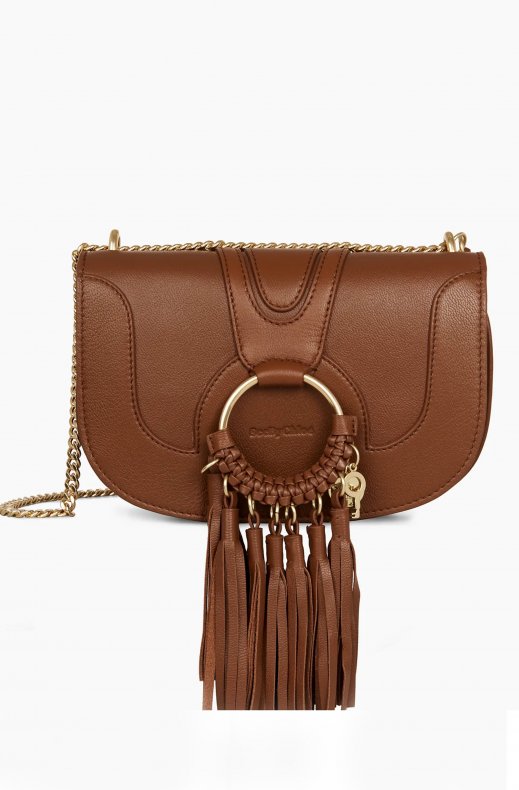 See By Chloé - Hana Evening Bag with Tassels - Caramello