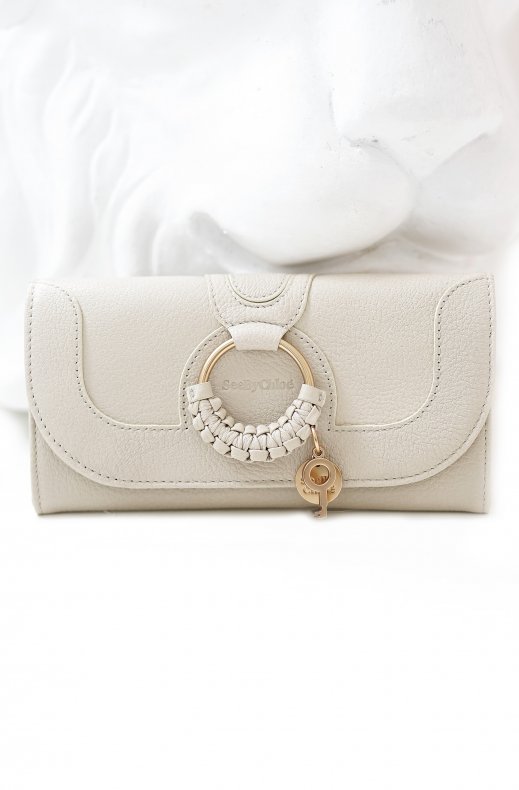See by Chloe - Hana Long Wallet - Cement Beige