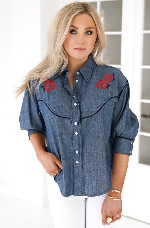 See by Chloé - Denim Shirt - Faded Indigo