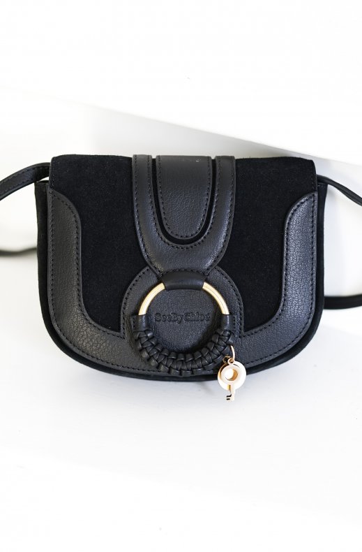 See by Chloe - Mini Hana Bag Leather Suede Black