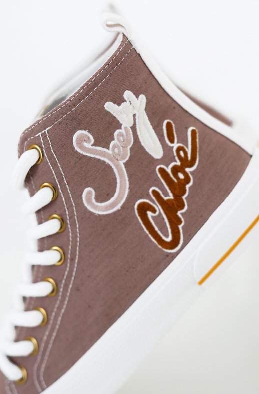 See by Chloé - Noli High Canvas Sneaker - Rosselina