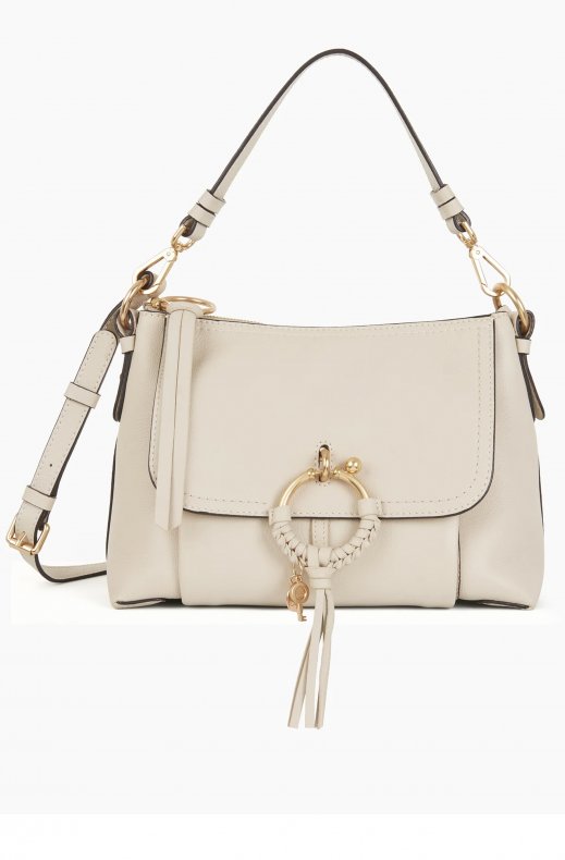See by Chloé - Small Joan Cross Body Bag - Cement Beige