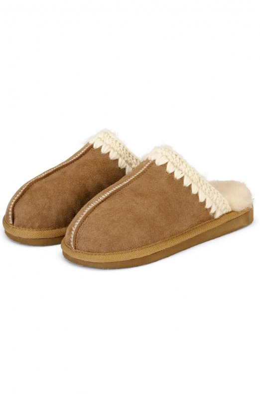 Shepherd - Selina Mini Tofflor - Chestnut