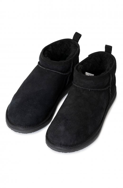 Shepherd of Sweden - Dam Kim Låga Fårskinnsboots Svart