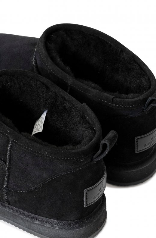 Shepherd of Sweden - Dam Kim Låga Fårskinnsboots Svart