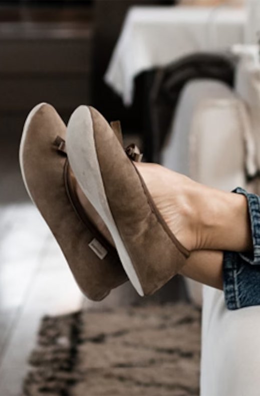 Shepherd of Sweden - Dam Saga Tofflor Stone