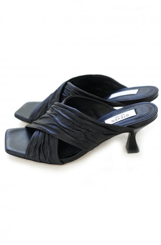 Steven New York - Celeste Sandal Black Leather