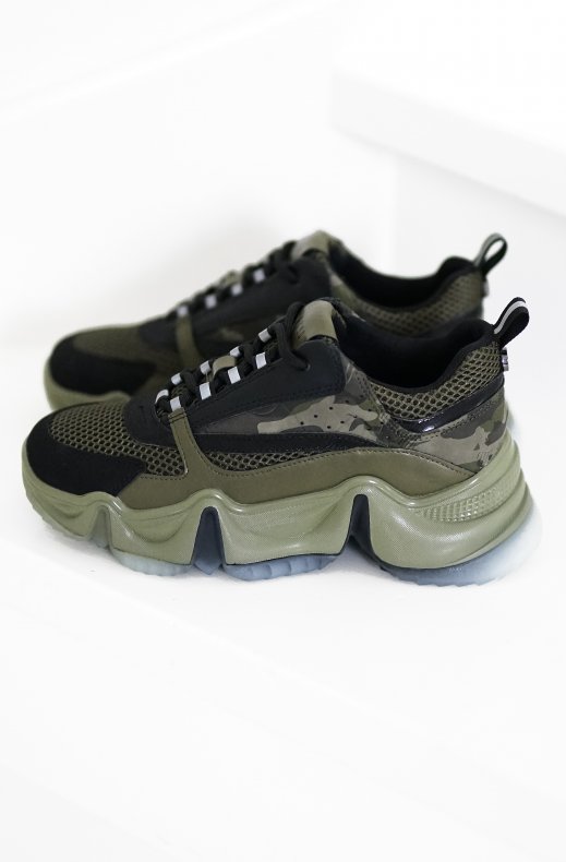 Steve Madden - City Soul Sneaker - Camo Multi