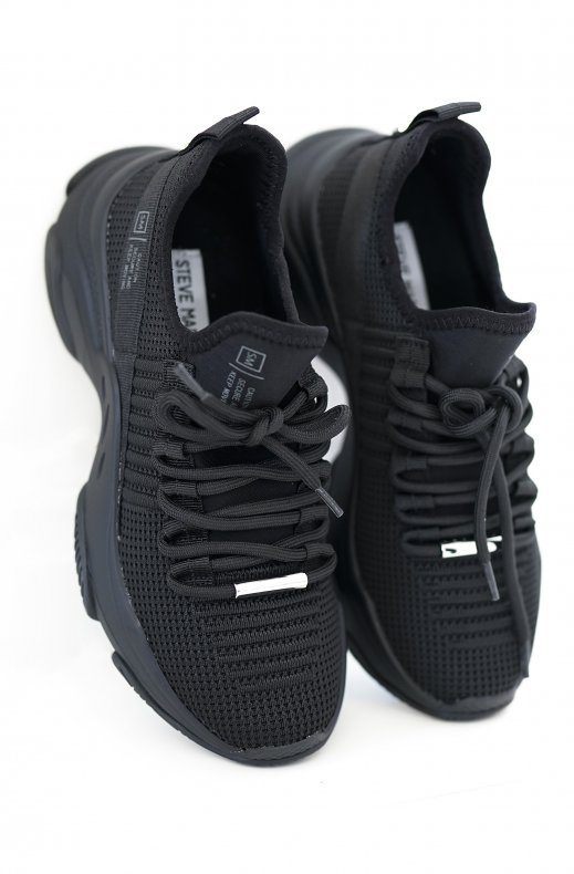 Steve Madden - Mac Sneaker - Black/Black