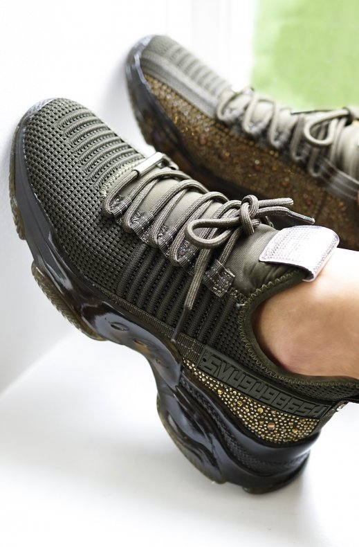 Steve Madden - Maxilla Sneaker - Oliv