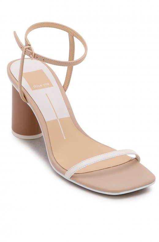 Steve Madden - Naomey Nude Leather Heels