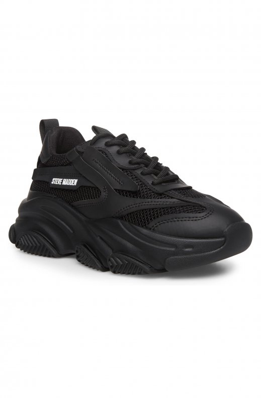 Steve Madden Possession-E Sneaker Black AW23