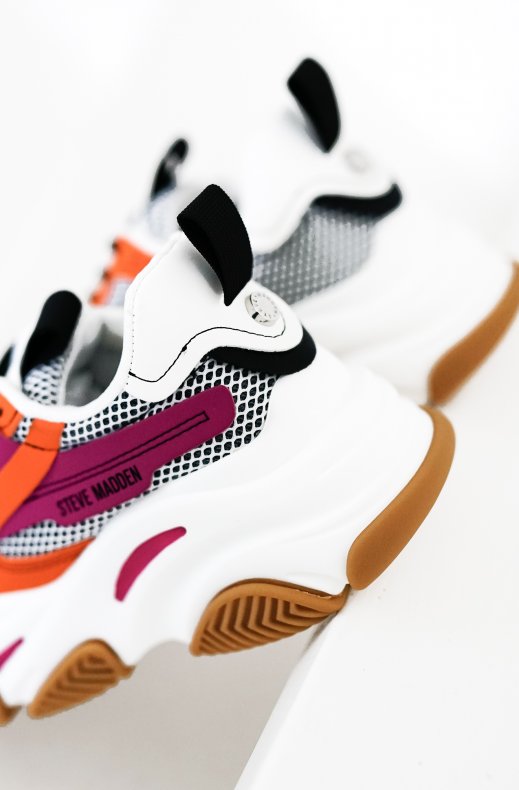 Steve Madden - Possession Sneaker Orange Magenta SS23