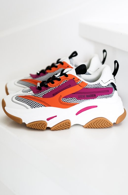 Steve Madden - Possession Sneaker Orange Magenta SS23