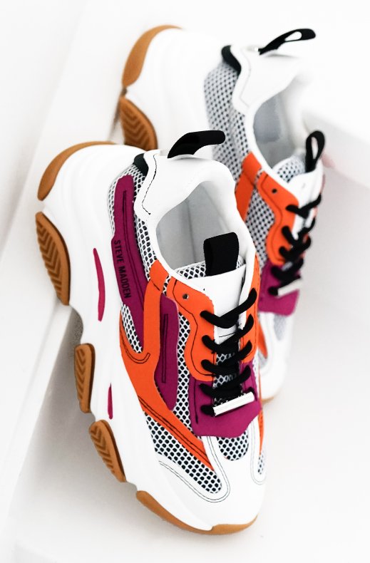 Steve Madden - Possession Sneaker Orange Magenta SS23