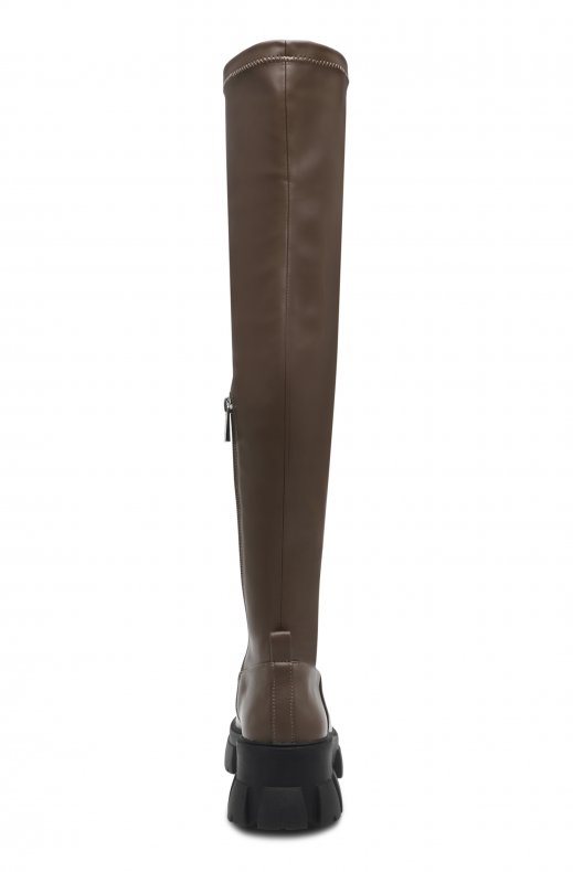 Steve Madden - Riveredge Boot Dark Taupe