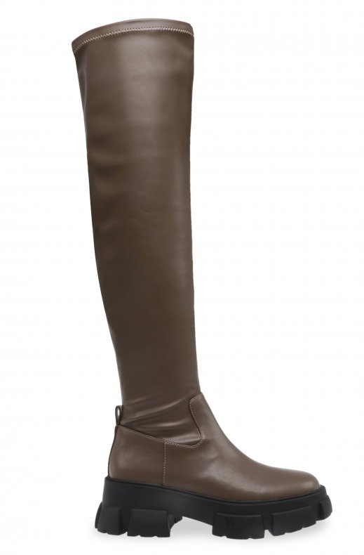 Steve Madden - Riveredge Boot Dark Taupe