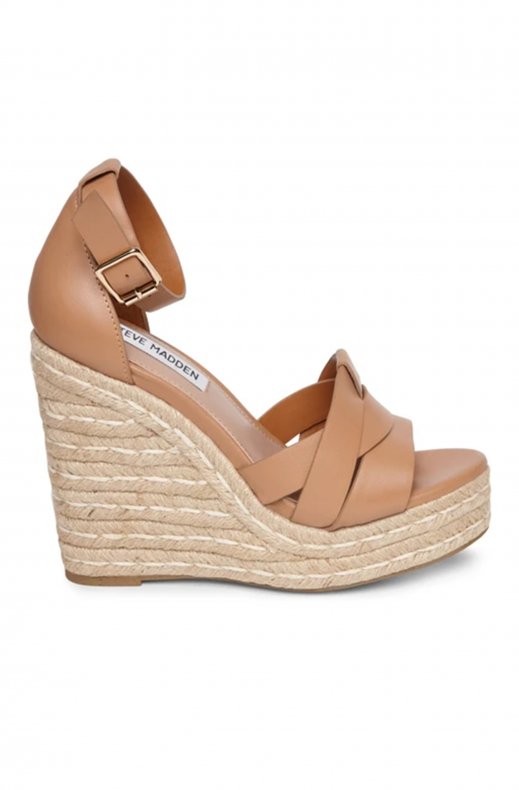 Steve Madden - Sivian Wedge - Camel Leather