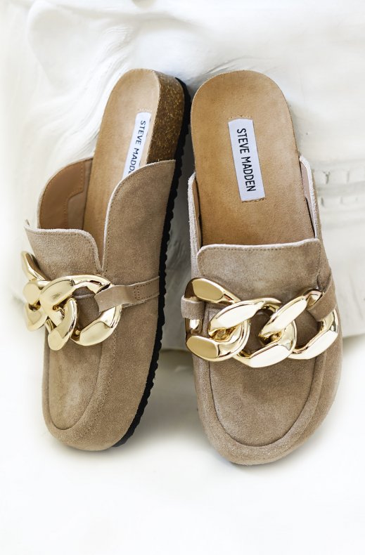 Steve Madden - Sturdy Sandal - Taupe Suede