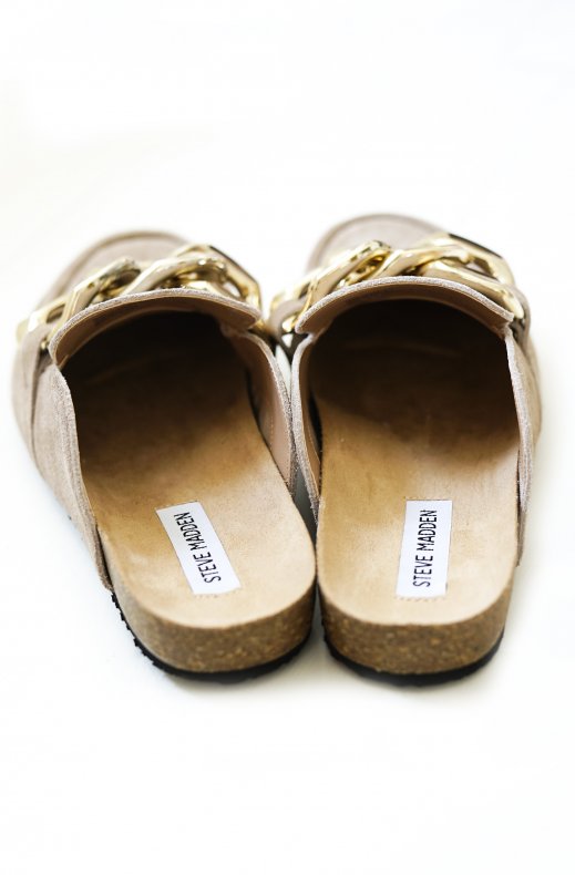 Steve Madden - Sturdy Sandal - Taupe Suede