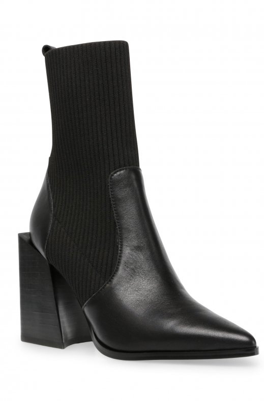Steve Madden - Tackle Boots Black Leather