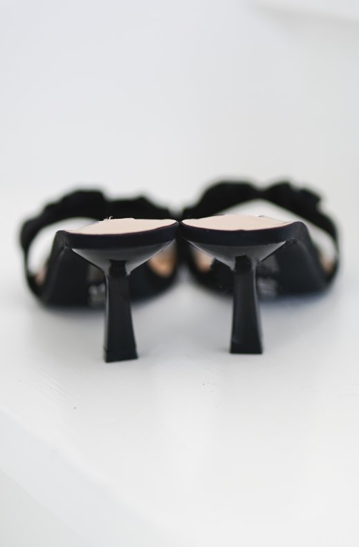 Steve Madden - Truley Black Satin