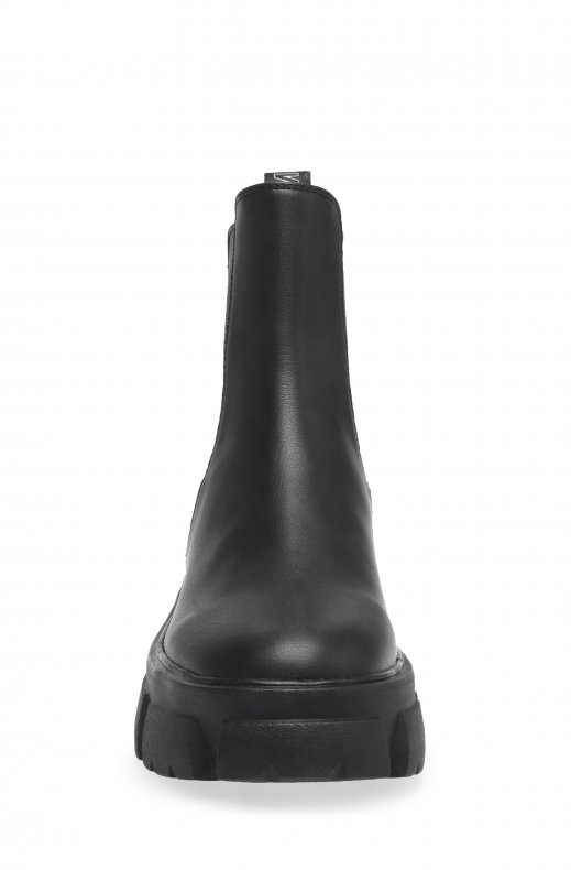Steve Madden - Tunnel Bootie - Black Leather