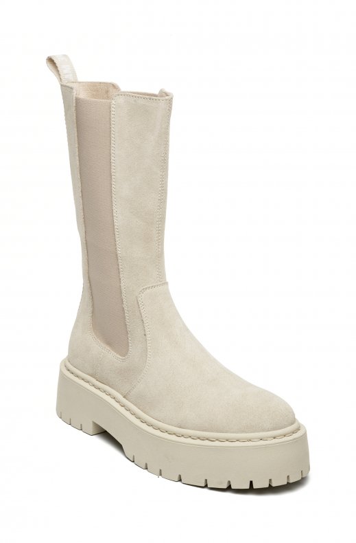Steve Madden - Vivianne Boot Beige Suede