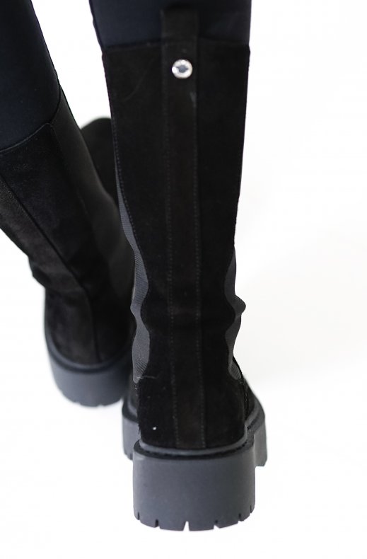 Steve Madden - Vivianne Boot Black Suede