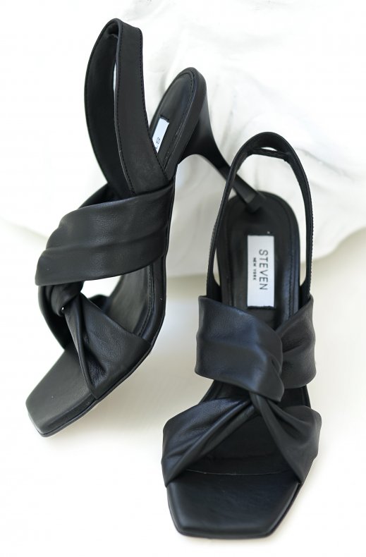Steven New York - Waverly Sandal Black Leather