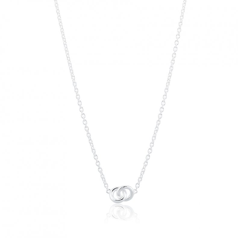 Gynning Jewelery - The Knot Mini Necklace - Silver